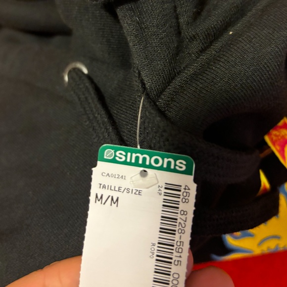 Vans oversized black and colorful sun Bummer Summer hoodie NWT - Picture 10 of 12